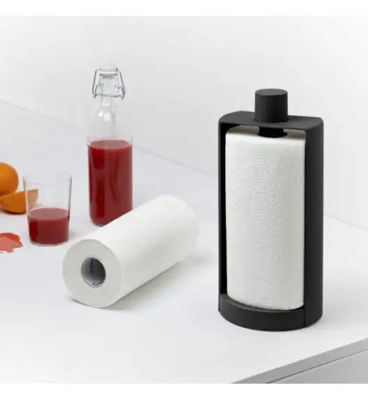 BLIM PLUS Stojak na ręcznik papierowy czarny