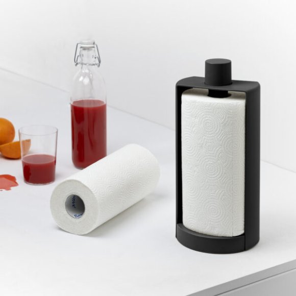 BLIM PLUS Stojak na ręcznik papierowy czarny