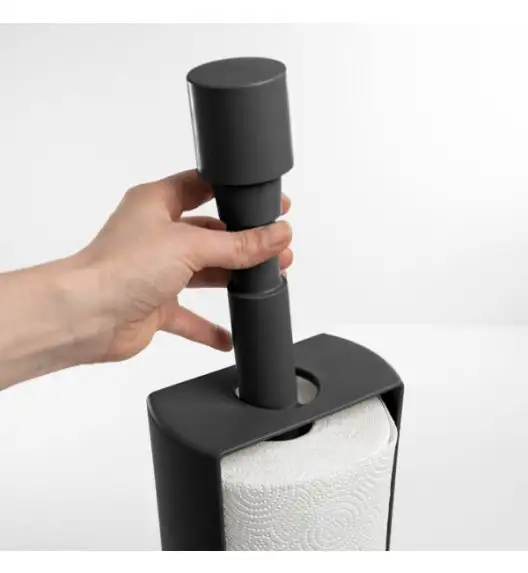 BLIM PLUS Stojak na ręcznik papierowy czarny