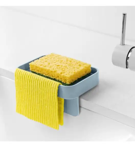 BLIM PLUS Ociekacz na gąbkę niebieski / funkcjonalny