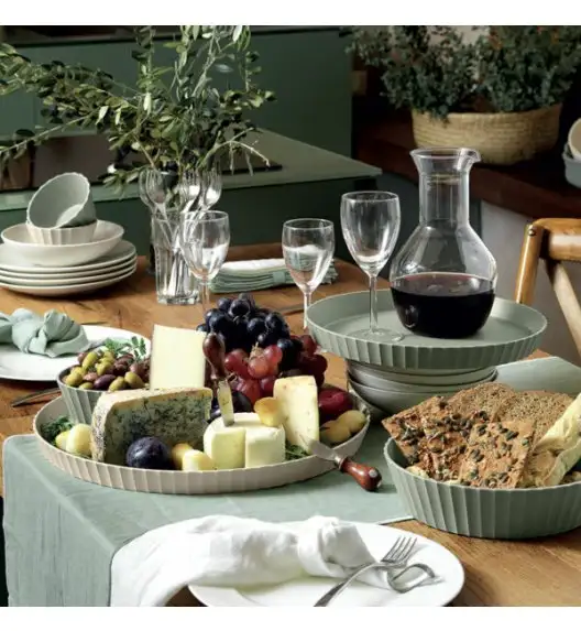 BLIM PLUS Taca okrągła śr. 40 cm pustynna