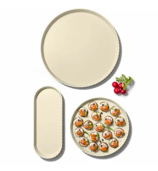 BLIM PLUS Taca okrągła śr. 40 cm pustynna