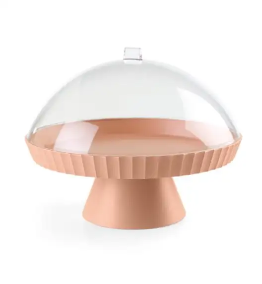 BLIM PLUS Patera do ciasta z pokrywą i łopatką pomarańczowa