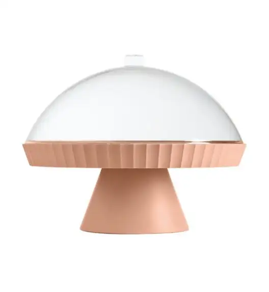 BLIM PLUS Patera do ciasta z pokrywą i łopatką pomarańczowa