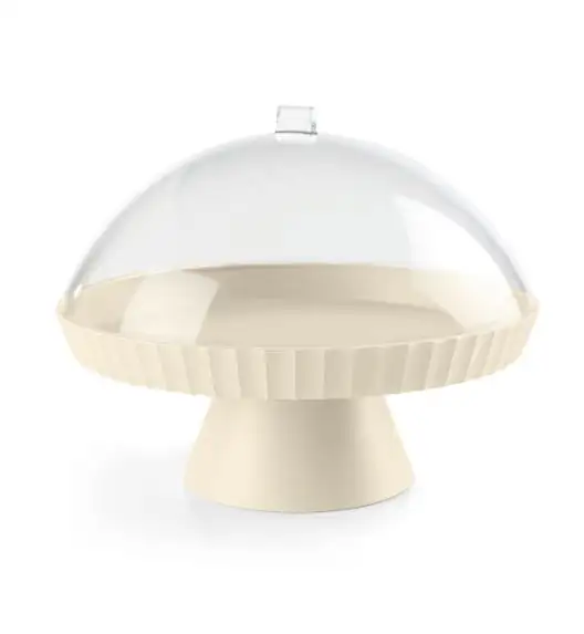 BLIM PLUS Patera do ciasta z pokrywą i łopatką pustynna