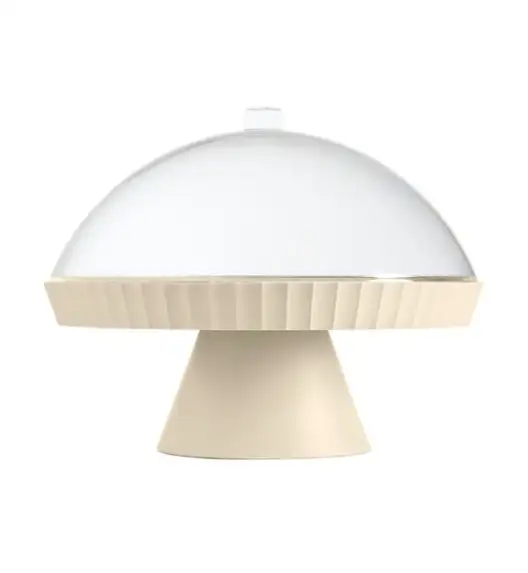 BLIM PLUS Patera do ciasta z pokrywą i łopatką pustynna