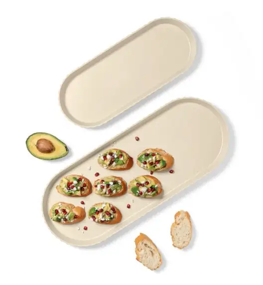 BLIM PLUS Taca owalna 50x25 cm pustynna / tworzywo sztuczne