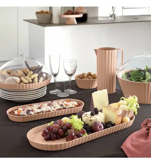 BLIM PLUS Taca owalna 37,5x15 cm zielona