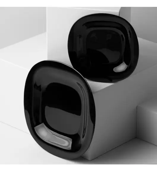 LUMINARC CARINE NEO BLACK Talerz obiadowy 27 x 27 cm  / szkło hartowane