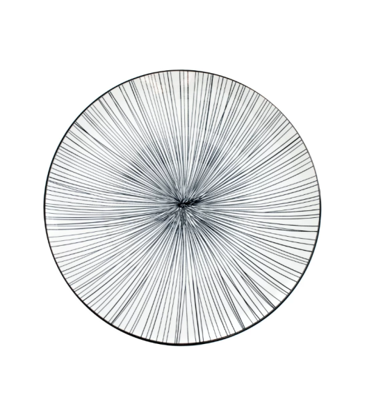 VERLO WILD ZEBRA Talerz płaski śr. 30 cm 