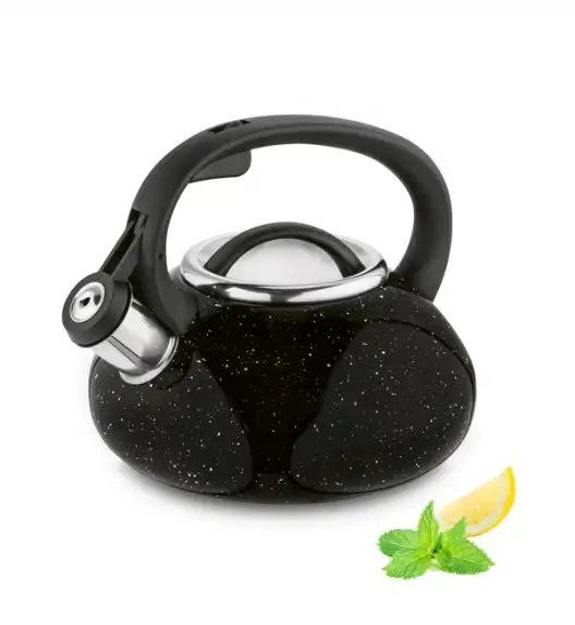 TADAR VITA Czajnik ze stali nierdzewnej 2 l / czarny marble