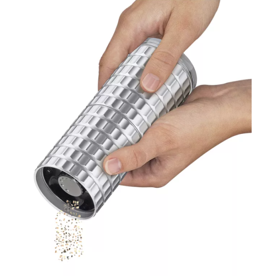 CILIO PISA Młynek do przypraw 4,5 x 12,5 cm, metaliczny / FreeForm