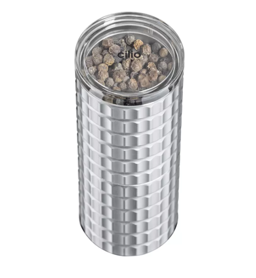 CILIO PISA Młynek do przypraw 4,5 x 12,5 cm, metaliczny / FreeForm