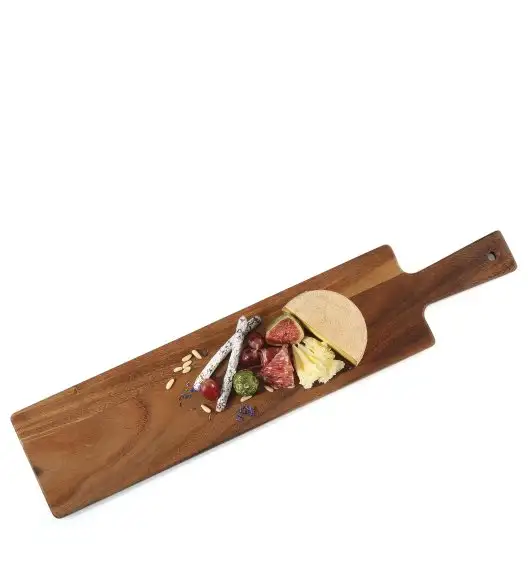 ZASSENHAUS Deska do serwowania z drewna akacjowego z rączką, 60 × 13 cm / FreeForm