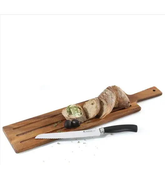 ZASSENHAUS Deska do serwowania z drewna akacjowego z rączką, 60 × 13 cm / FreeForm