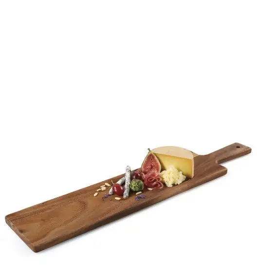 ZASSENHAUS Deska do serwowania z drewna akacjowego z rączką, 60 × 13 cm / FreeForm