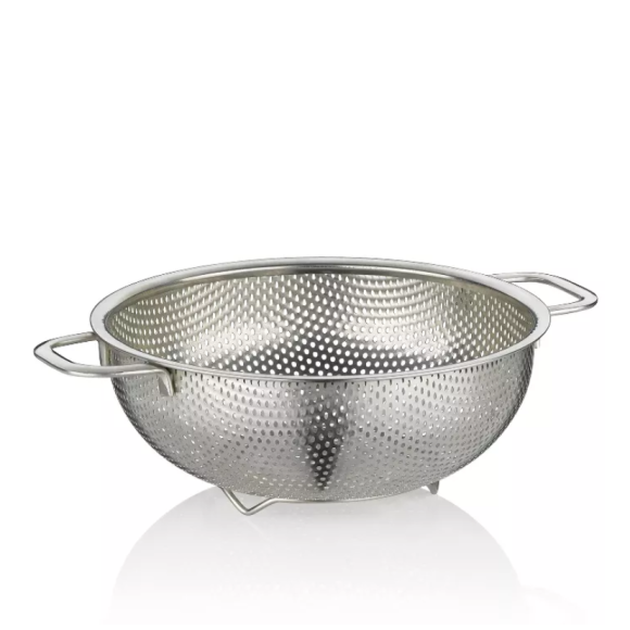 KELA Durszlak stalowy na nóżkach ARES, ⌀ 19,5 cm / FreeForm