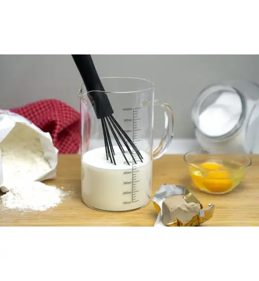 LURCH Dzbanek z miarką 1,0 L / szkło borokrzemowe / FreeForm