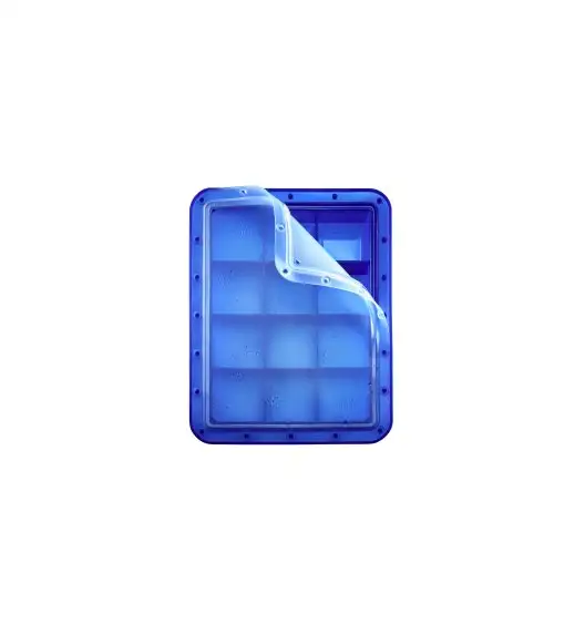 LURCH ICE FORMER Foremka na lód / 12 dużych kostek / silikon platynowy / FreeForm