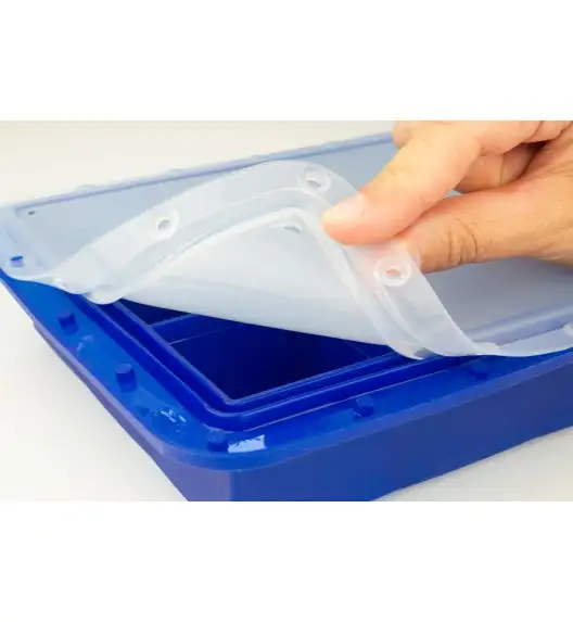 LURCH ICE FORMER Foremka na lód / 12 dużych kostek / silikon platynowy / FreeForm