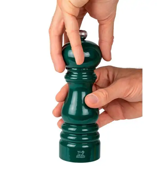 PEUGEOT PARISRAMA Młynek do pieprzu 18 cm / zielony / innowacyjny