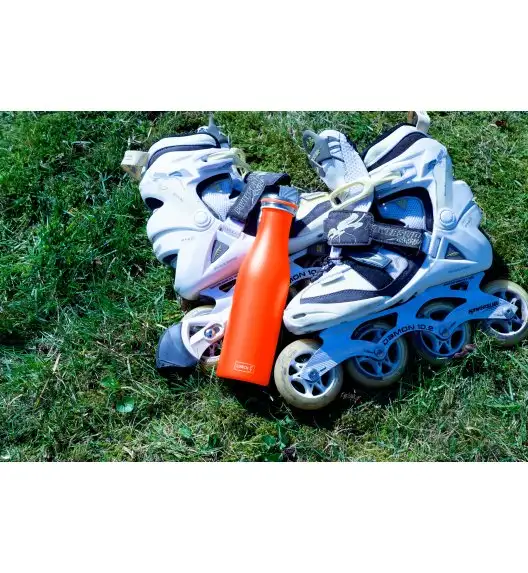 LURCH Butelka termiczna stalowa 0,5 l pomarańczowa / FreeForm