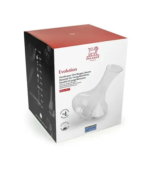 PEUGEOT EVOLUTION Dekanter / karafka do wina 750 ml
