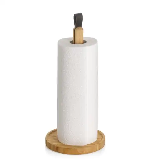KELA CLEA Stojak na ręczniki papierowe 33 x 14 cm / drewno bambusowe / FreeForm