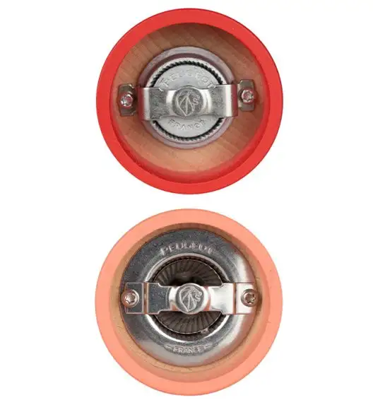 PEUGEOT TAHITI DUO Zestaw młynków do soli i pieprzu 15 cm / drewno bukowe / czerwony