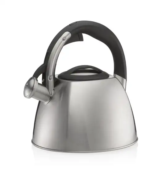 KELA VITUS Czajnik z gwizdkiem 2,4 l indukcja / metaliczny matowy / FreeForm