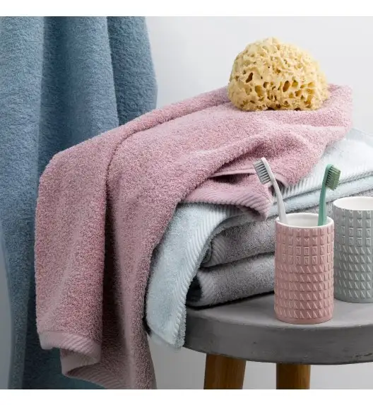 KELA LADESSA Dywanik / mata łazienkowa 70 × 50 cm / szara / FreeForm