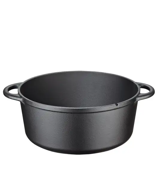 KUCHENPROFI BBQ Garnek żeliwny z pokrywką 2w1 / 5,7 l / FreeForm