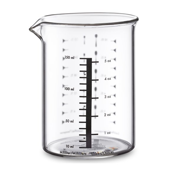 KUCHENPROFI Miarka kuchenna 0,15 l / szkło / FreeForm