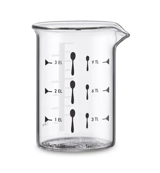 KUCHENPROFI Miarka kuchenna 0,05 l / szkło / FreeForm