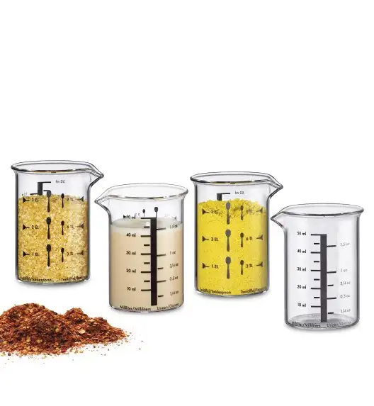 KUCHENPROFI Miarka kuchenna 0,05 l / szkło / FreeForm