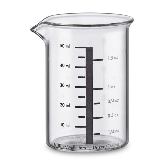 KUCHENPROFI Miarka kuchenna 0,05 l / szkło / FreeForm