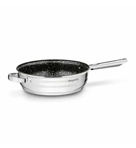 KONIGHOFFER SOLER Zestaw garnków z pokrywkami 10 elementów / stal nierdzewna