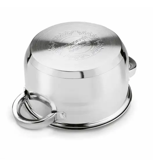 KONIGHOFFER SOLER Zestaw garnków z pokrywkami 10 elementów / stal nierdzewna