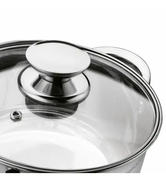 KONIGHOFFER SOLER Zestaw garnków z pokrywkami 10 elementów / stal nierdzewna