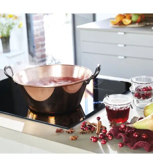 SPRING CULINOX Garnek do dżemu 3 l / 26 cm / miedziany / FreeForm