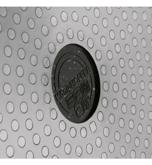 KONIGHOFFER KINGSTONE Zestaw garnków z pokrywkami 10 elementów + 2 podkładki / aluminium