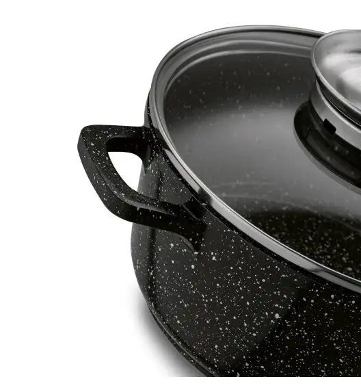 KONIGHOFFER KINGSTONE Zestaw garnków z pokrywkami 10 elementów + 2 podkładki / aluminium