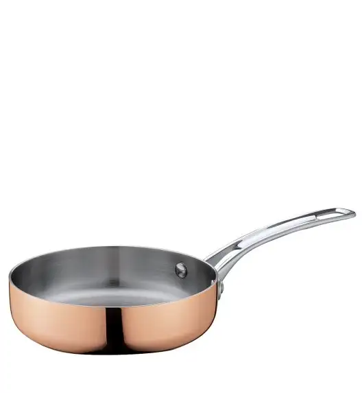 SPRING CULINOX Patelnia głęboka ⌀ 16 cm / miedź, stal nierdzewna / FreeForm