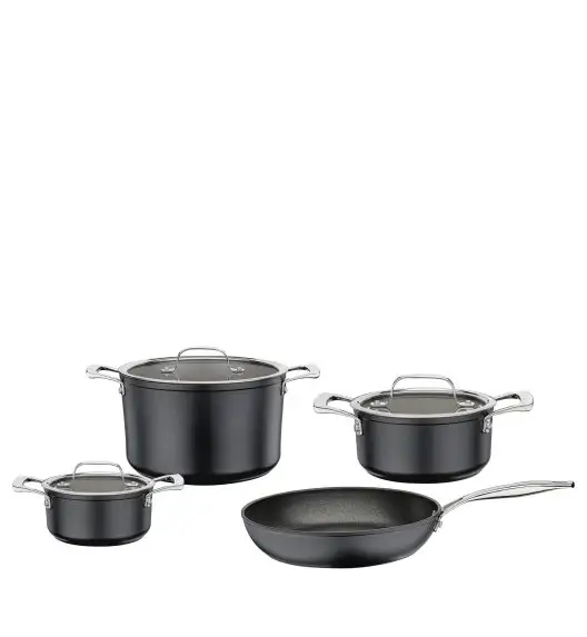 SPRING MERIDIAN INTENSE PRO Zestaw garnków z pokrywkami + patelnia 28 cm / 7 elementów / indukcja