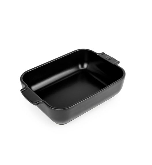 PEUGEOT APPOLIA Naczynie prostokątne / 25 cm / czarne