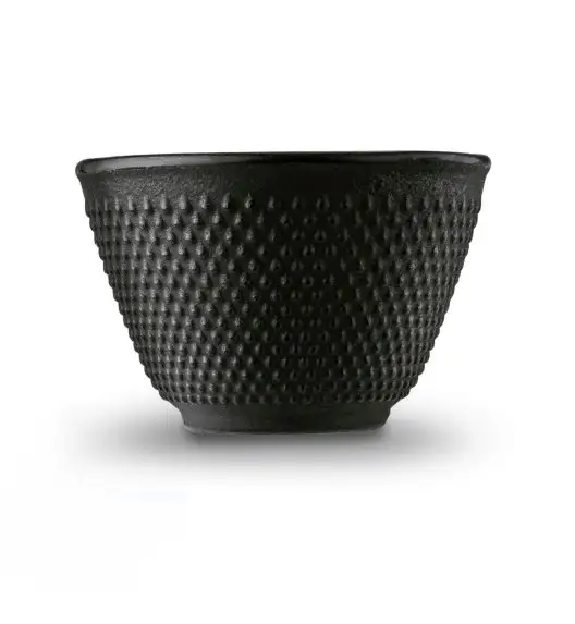 KONIGHOFFER HANAKO Czarka do herbaty 120 ml / czarna / żeliwna