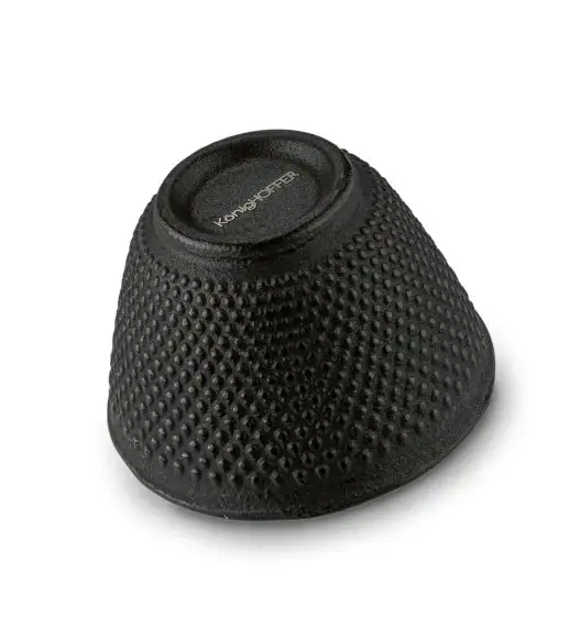 KONIGHOFFER HANAKO Czarka do herbaty 120 ml / czarna / żeliwna