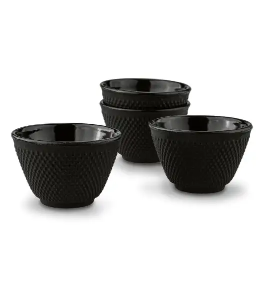 KONIGHOFFER HANAKO Czarka do herbaty 120 ml / czarna / żeliwna