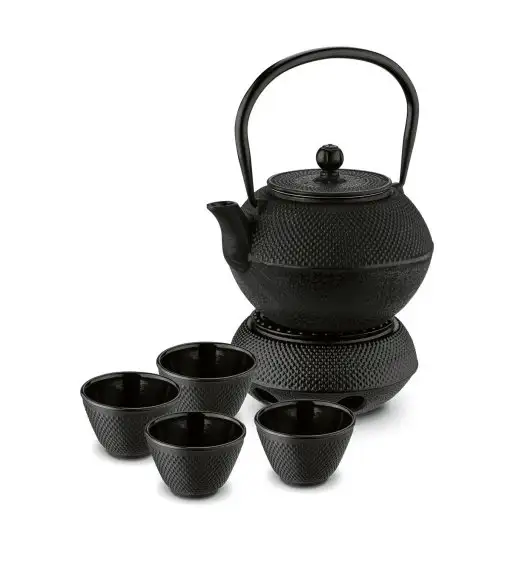 KONIGHOFFER HANAKO Czarka do herbaty 120 ml / czarna / żeliwna