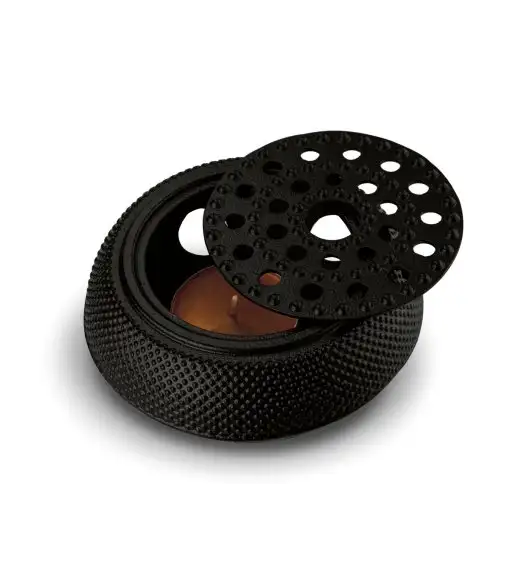 KONIGHOFFER HANAKO Podgrzewacz żeliwny do dzbanka / czarny